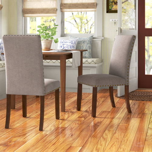 Bontrager Linen Upholstered Side Chair (Set of 2)